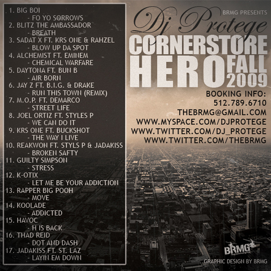 DJ Protege – Corner Store Hero (Mixtape)