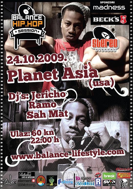 Planet Asia @ Stereo dvorana, Rijeka 24.10.2009.