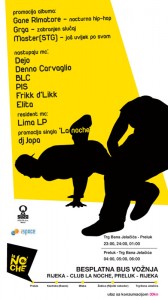 la noche flyer