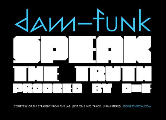 Dam-Funk – Speak The Truth