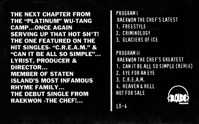 Raekwon’s Latest & Greatest Mixtape (1995)