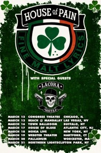 House of pain tour
