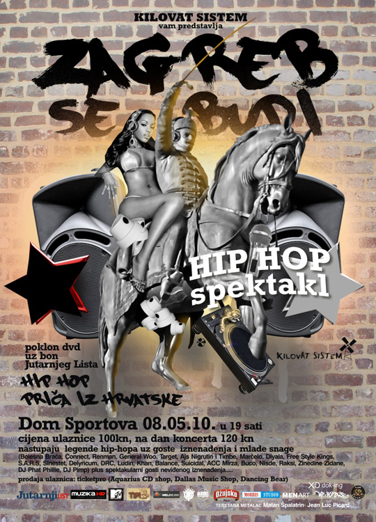 Zagreb Se Budi – Hip Hop Spektakl @ Dom Sportova