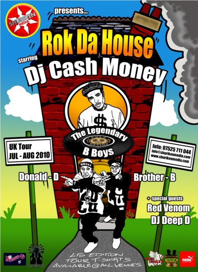 ROK DA HOUSE TOUR POSTER
