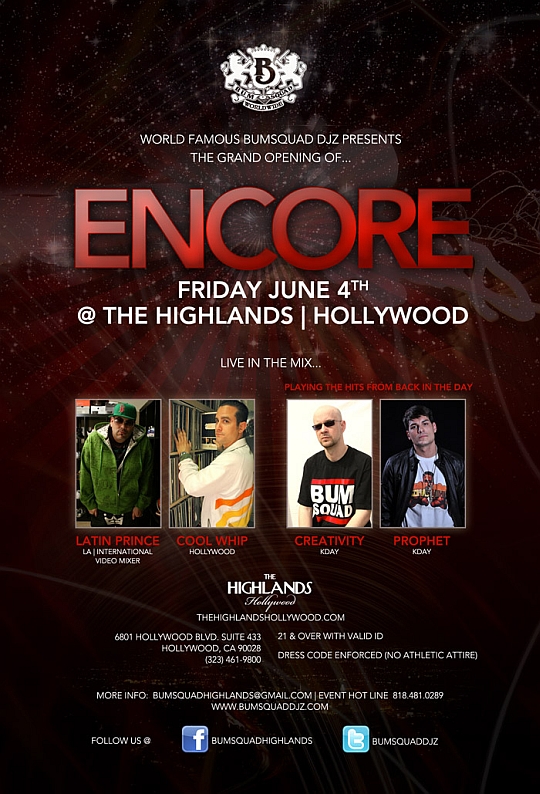 Encore @ The Highlands (Hollywood, CA)