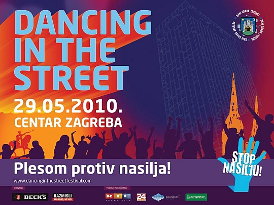 Dancing In The Street Festival u centru Zagreba