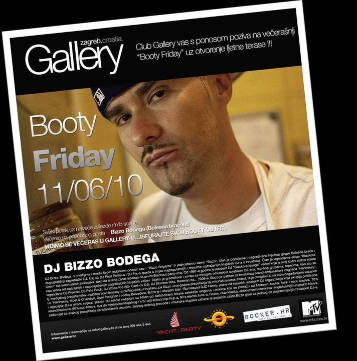 DJ Bizzo Bodega @ Gallery (Zagreb)
