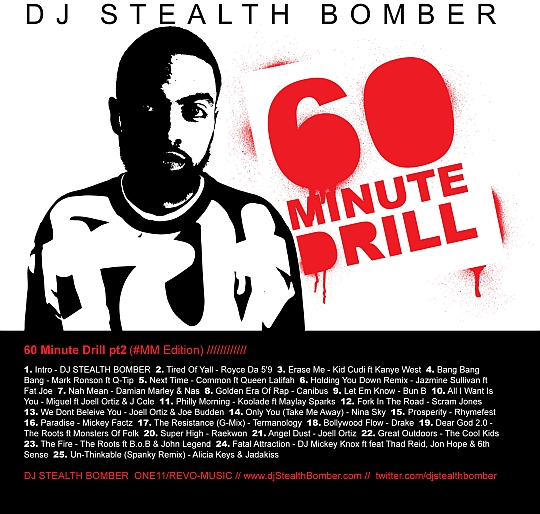 DJ Stealth Bomber – 60 Minute Drill Pt. 2 (Mixtape)