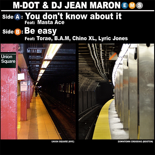 DJ Jean Maron & M-Dot Feat. Torae, Chino XL, B.A.M. & Lyric Jones – Be Easy