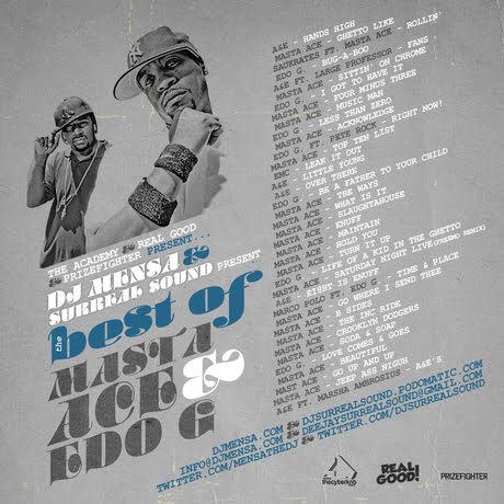 DJ Mensa & DJ Surreal Sound – The Best of Masta Ace & Edo G (Mixtape)