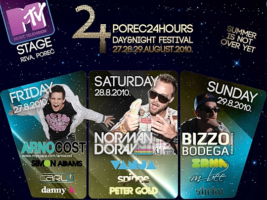 DJ Bizzo Bodega @ 24 Hours Day & Night Festival (Poreč)