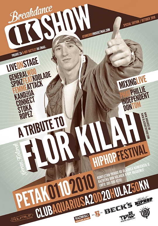 A Tribute To Flor Kilah @ Club Aquarius (Zagreb)