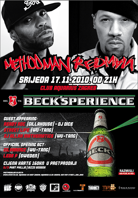 Blackouthiphop.com & Beck’sperience Present: Method Man & Redman Live @ Aquarius