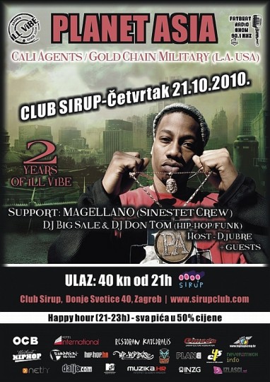 PLANET ASIA FLYER - Zagreb