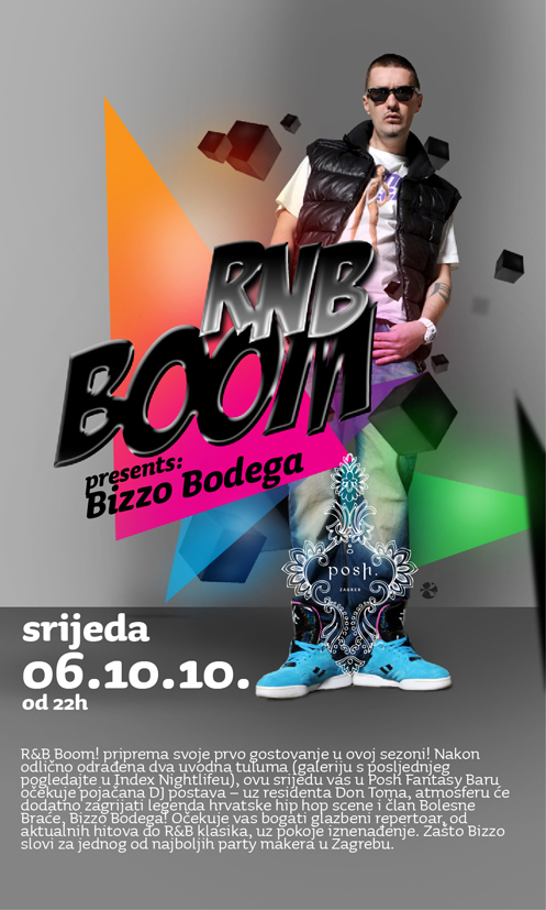 DJ Bizzo Bodega @ R&B Boom! (Posh Fantasy Bar, Zagreb)