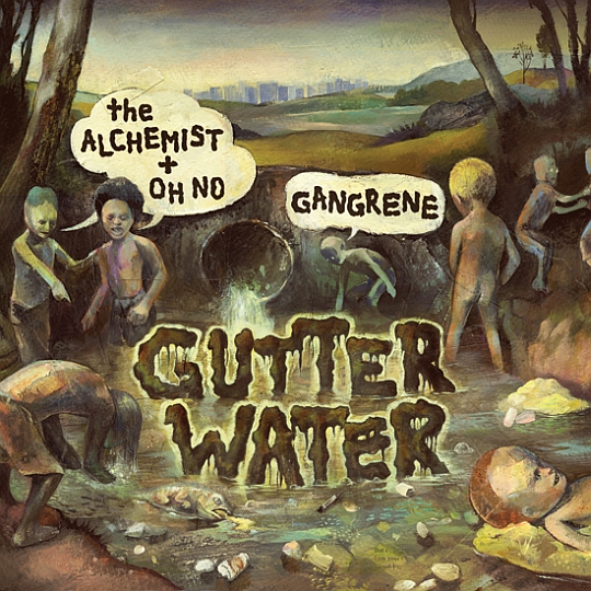 Gangrene – Gutter Water (Artwork & tracklist)