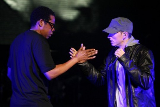New Eminem, Dr. Dre, 50 Cent & Jay-Z song?