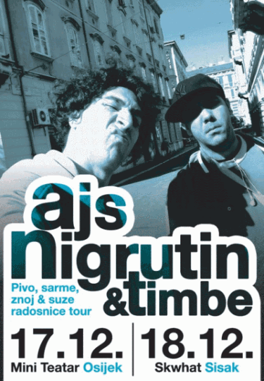 ajs i timbe plakat