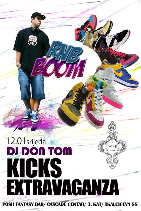 DJ Don Tom @ Show Your Kicks Extravaganza (Posh Bar)