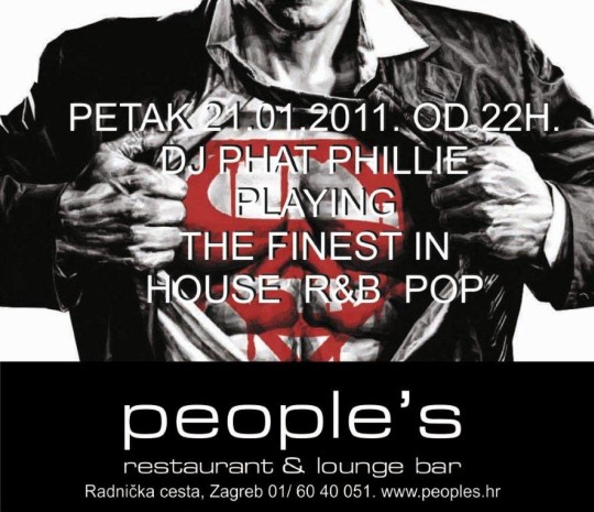 DJ Phat Phillie @ People’s (Zagreb)