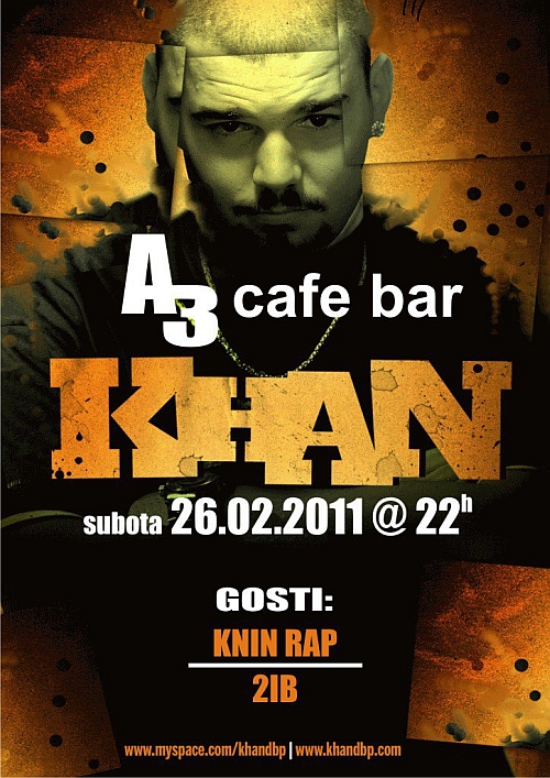 Khan Live @ A3 (Knin)
