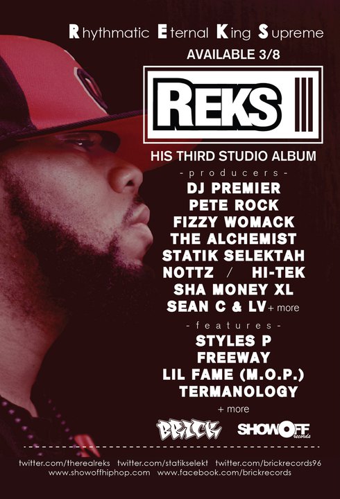 REKS Feat. Styles P – Why Cry (prod. by The Alchemist)