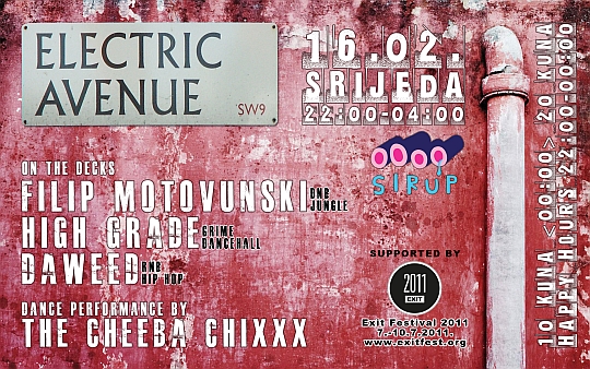 Electric Avenue @ Sirup (Zagreb)