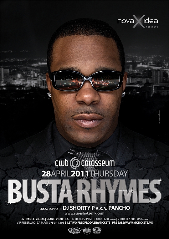 Busta Rhymes Live @ Club Colosseum (Skopje)