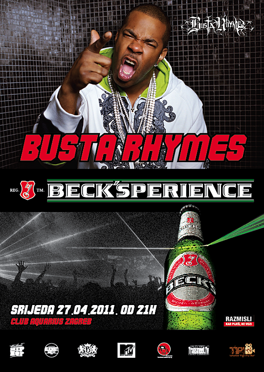 Blackouthiphop.com & Beck’sperience Present: Busta Rhymes Live @ Aquarius (Zagreb)