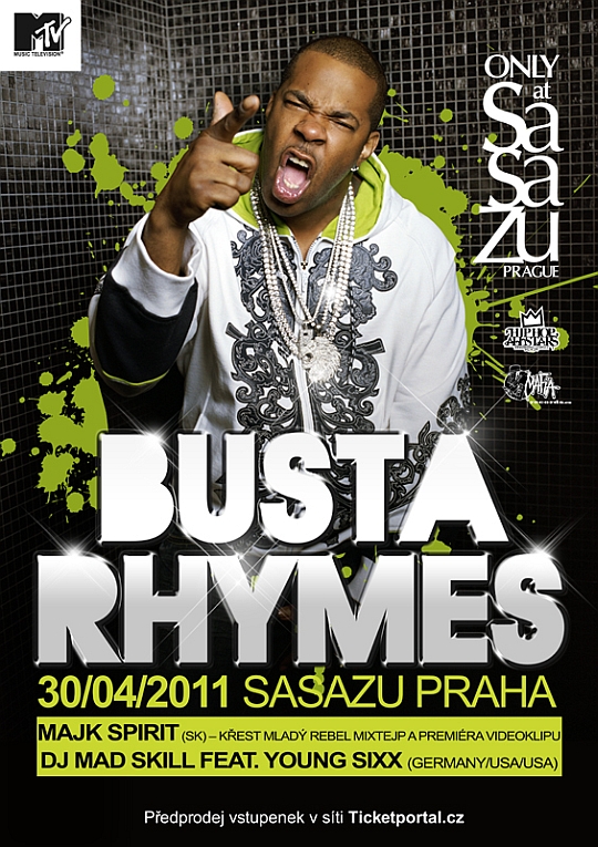 Busta Rhymes Live @ Sasazu (Prague, Czech Republic)