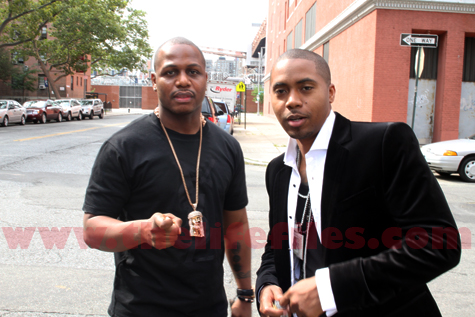 Pictures of Nas shooting “Nasty” video in Queens