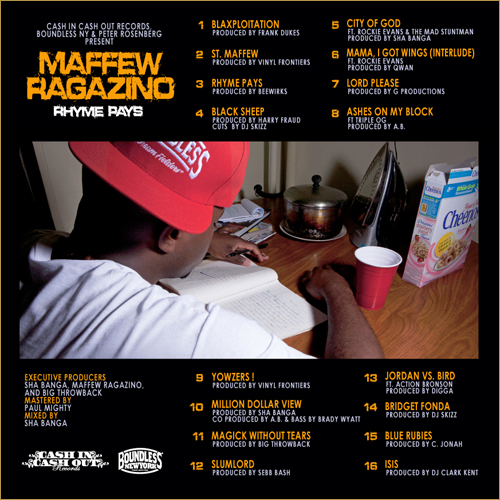 maffew ragazino rhyme pays back