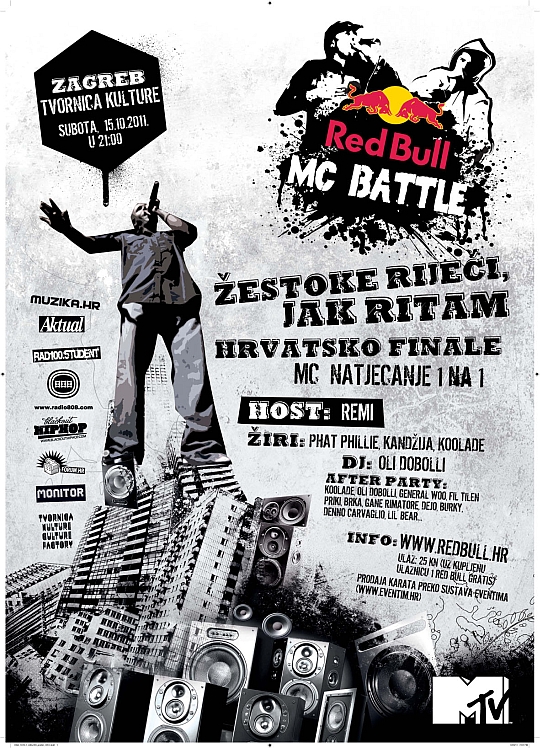 Odabrano 16 Finalista Red Bull MC Battle-a
