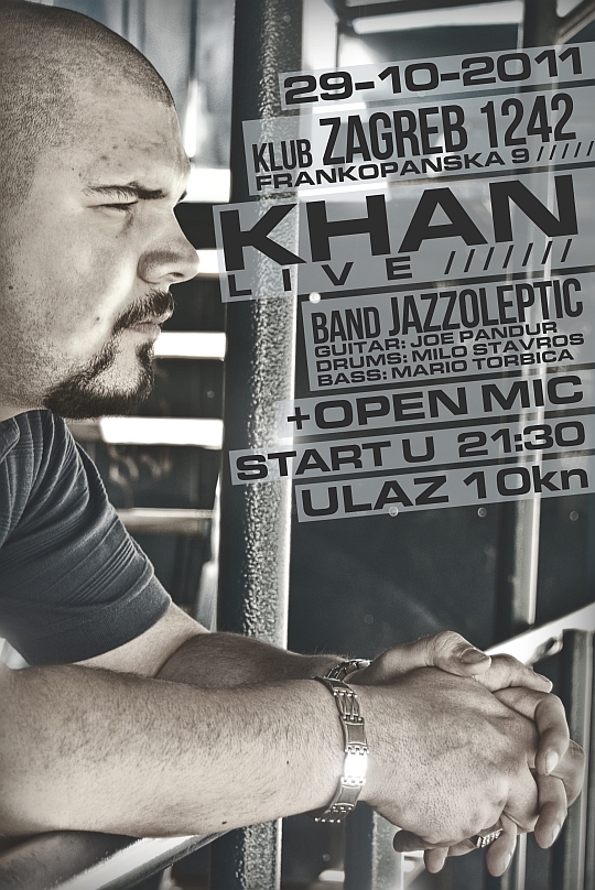 Khan & Jazzoleptic Band @ Club Zagreb 1242