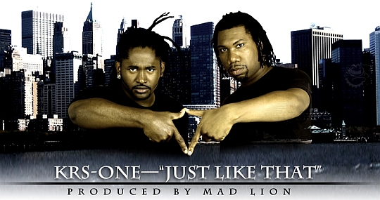 KRS-One – Just Like That (prod. by Mad Lion)