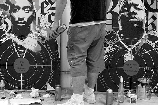 Rareink unveils exclusive artwork of Tupac Shakur & Biggie Smalls