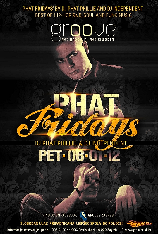 Phat Fridays @ Groove Club (06.01.)