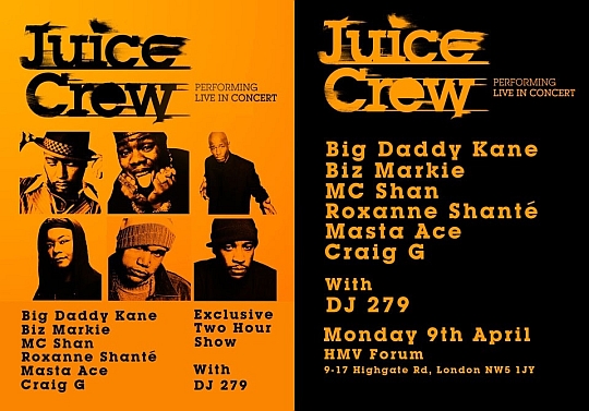 juice crew london