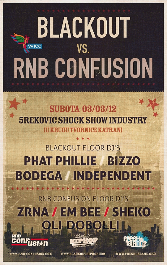 Blackout vs. RNB Confusion @ 5reković Shock Show Industry (Zagreb)