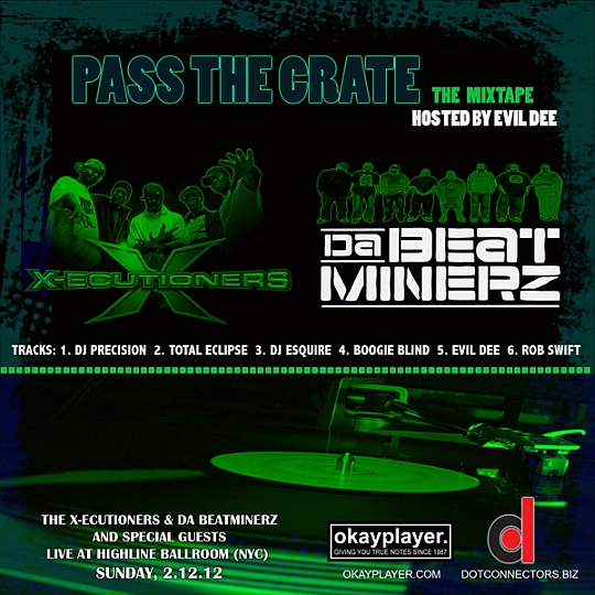 Da Beatminerz vs. X-Ecutioners – Pass The Crate (Mixtape)