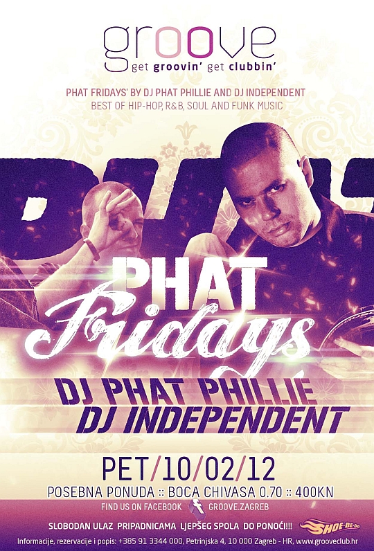Phat Fridays @ Groove Club (10.02.)