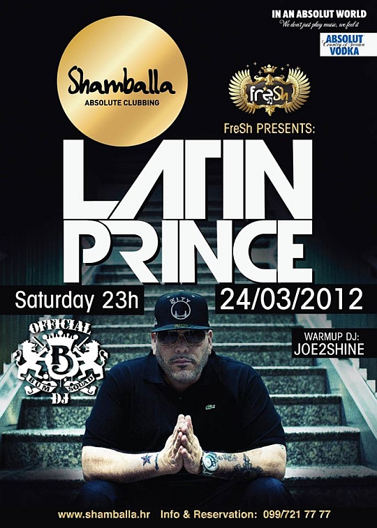 DJ Latin Prince @ Shamballa (Zagreb)