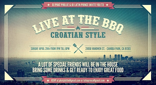Live At The BBQ – Croatian Style @ Canoga Park (LA)