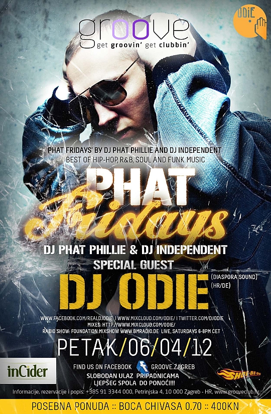 DJ Odie @ Phat Fridays (Groove Club, 6.4.)
