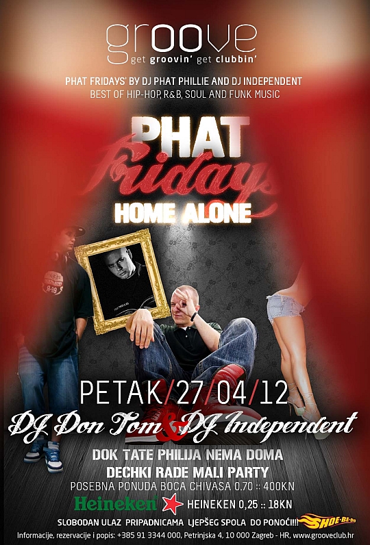 Phat Fridays @ Groove Club (27.4.)