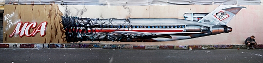 MCA Tribute Mural by Heavy Artillery Crew