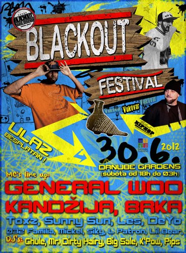 Blackout Festival 2012 @ Danube Gardens (Vukovar)