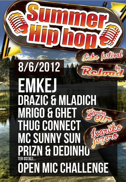Summer Hip Hop Lake Festival @ Ivarčko Jezero (SLO)