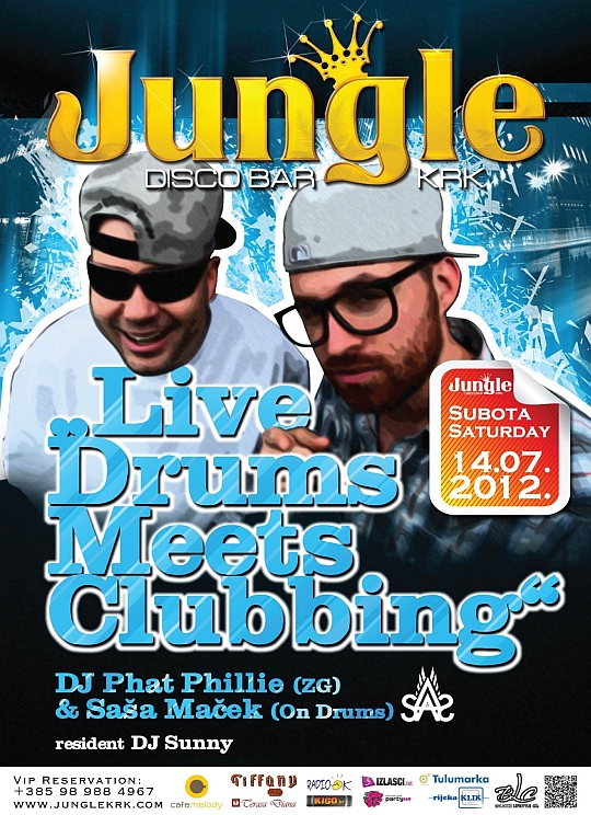 DJ Phat Phillie & Saša Maček @ Jungle (Krk)