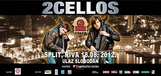 2Cellos & DJ Phat Phillie LIVE @ Splitska Riva